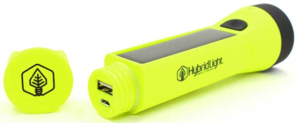 HybridLight The Journey 160 Solar Flashlight/Charger - NOW STOCKING