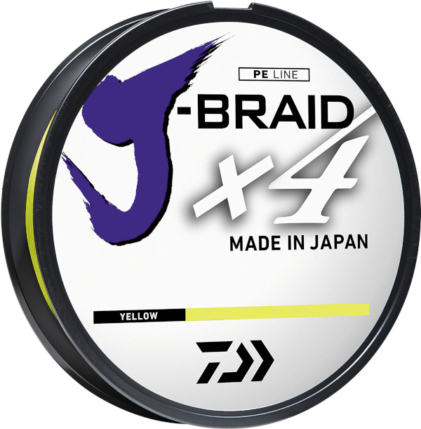 Daiwa J-Braid x4 Braided Line - MORE SIZES