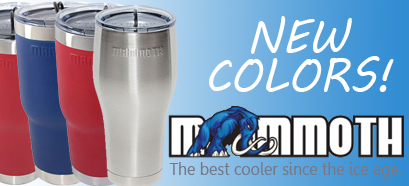 Mammoth Coolers Rover Tumbler Drinking Cup - NEW COLORS!