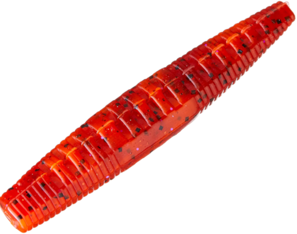 Strike King KVD Perfect Plastics Ned Ocho - FIRE CRAW