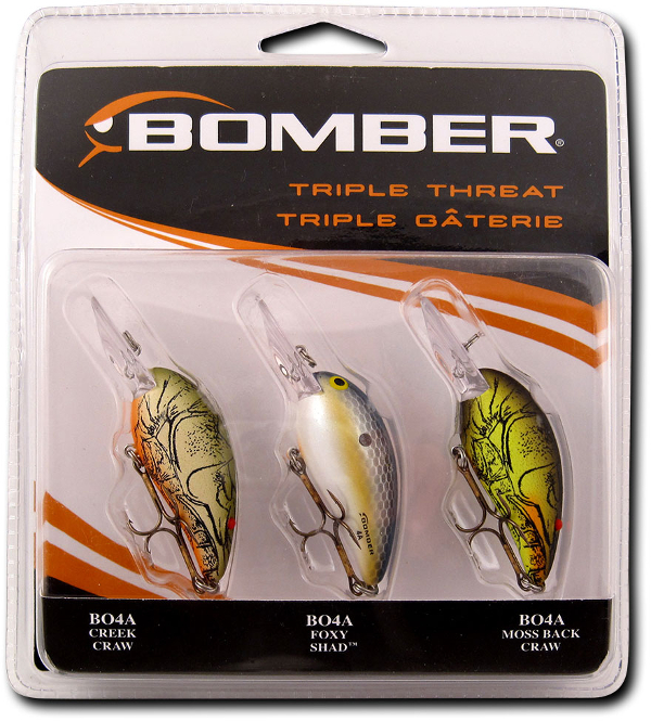 Bomber Lures Triple Threat Assortment - NOW IN STOCK