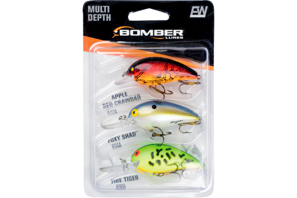 Bomber Model A Multi-Depth 3-Pack - NEW HARD BAIT ASSORTMENT