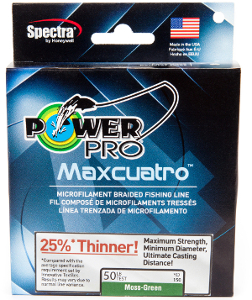 NEW!!! PowerPro Maxcuatro Microfilament Braided Fishing Line