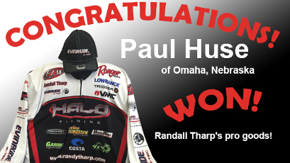 Randall Tharp's Very Own Pro Apparel Winner!!!