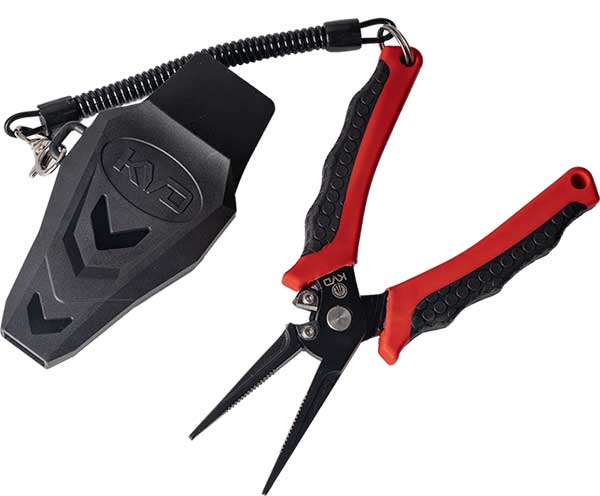 Strike King KVD 7-inch Precision Carbon Steel Pliers - NOW AVAILABLE