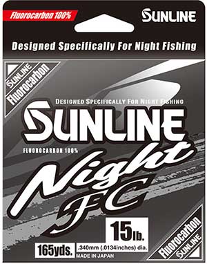 Sunline Night FC Fluorocarbon Line - NEW FISHING LINE