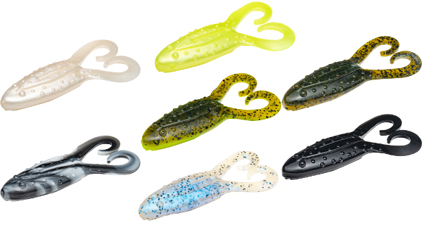 Strike King KVD Perfect Plastics Gurgle Toad Jr. - NEW SOFT BAIT