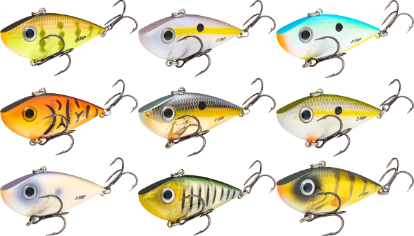 Strike King Red Eyed Shad Tungsten 2-Tap - NEW COLORS