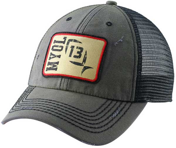 13 Fishing Guy On A Buffalo Snapback Hat - NOW IN STOCK
