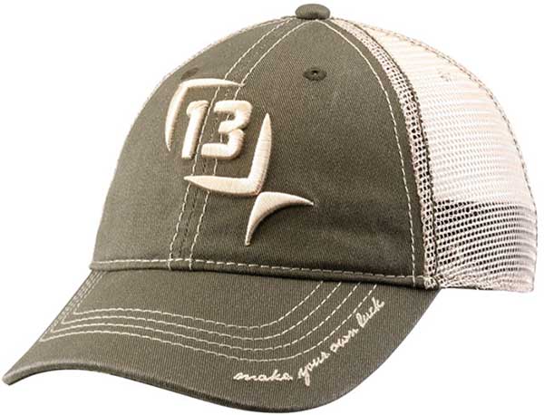 13 Fishing Mr. Sullivan Olive Snapback Hat - NOW IN STOCK