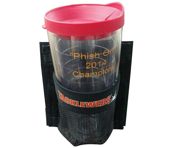 TackleWebs Hook & Loop Adhesive V Series Cup Holder - NOW STOCKING