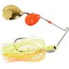 Vibra-Shaft Dirty Water Hand Tied Double Colorado Spinnerbait
