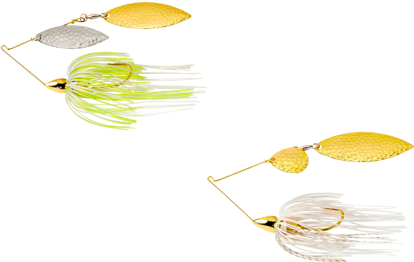 War Eagle Gold Frame Hammered Spinnerbaits - NOW STOCKING