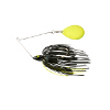 Night Time Painted Head Single Colorado Spinnerbait