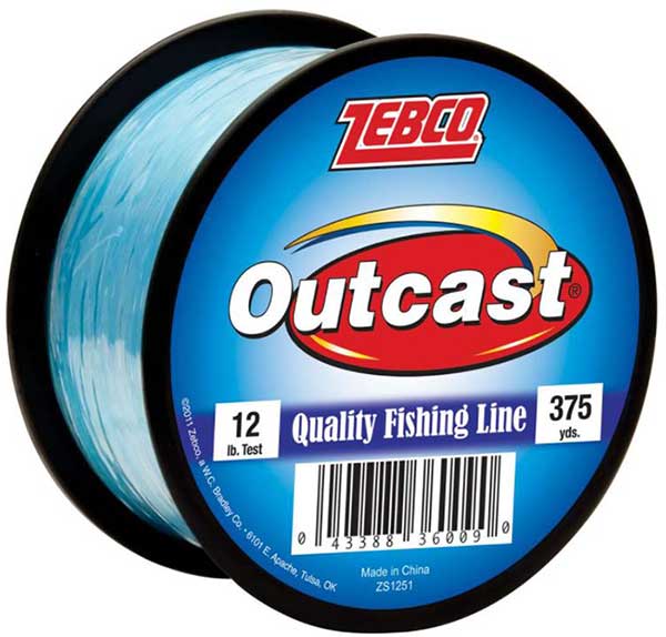 Zebco Outcast Monofilamen