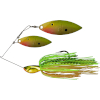 Stainless Steel R Bend Double Willow Painted Blades Spinnerbait