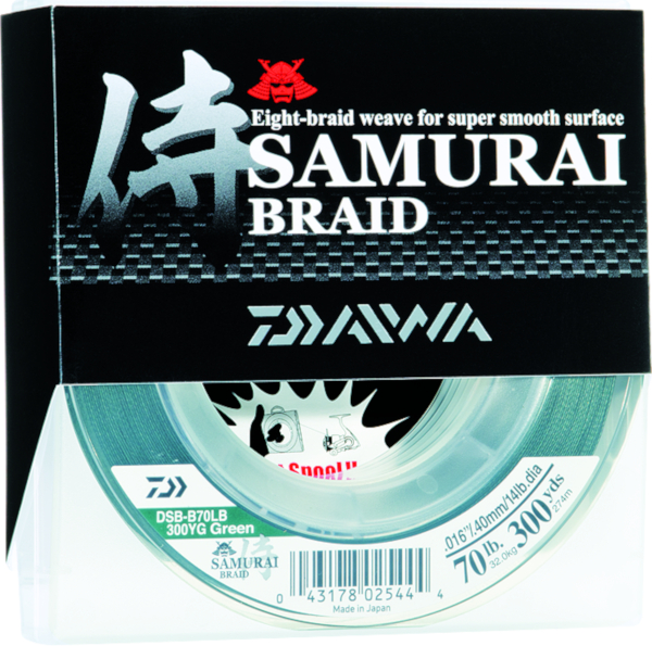 Daiwa Samurai Braided Line - MORE SIZES