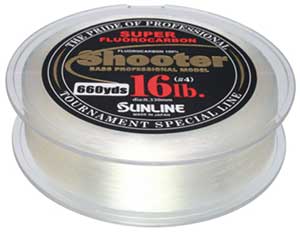 Sunline Shooter Super Fluorocarbon Line - BULK SPOOLS