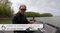 6th Sense Core-X Swimbait Swinging Football Jighead Video