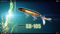 Evergreen SB-105 Topwater Plug Video