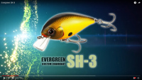 Evergreen SH-3 Crankbait Video
