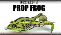 Lunkerhunt Prop Frog Video