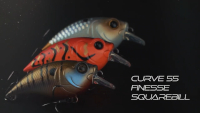 6th Sense Curve 55 Finesse Squarebill Crankbait Video