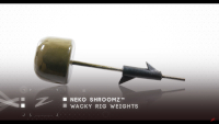 Neko ShroomZ Wacky Rig Nose Weights