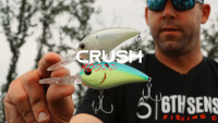 6th Sense Crush 400DD Deep Diving Crankbait Video