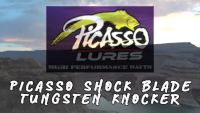 Picasso Tungsten Knocker Football Shock Blade Video