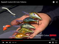 Rapala Scatter Rap Minnow Video