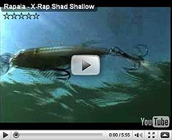 Rapala X-Rap Shad Shallow Video