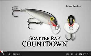 Rapala Scatter Rap CountDown Video