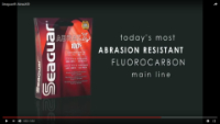Seaguar AbrazX Fluorocarbon Line Video