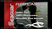 Seaguar Red Label Fluorocarbon Line Clear Video