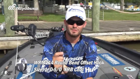 Hayabusa WRM114 Round Bend Offset Worm Hook Video