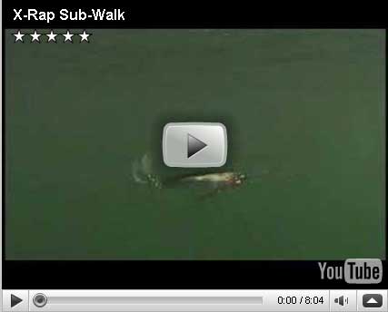 Rapala X-Rap SubWalk Video